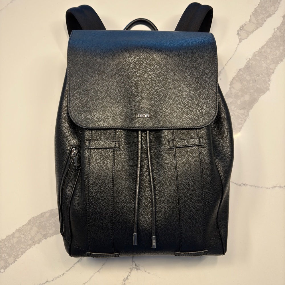 DIOR Leather Backpack - Picture 2 of 4